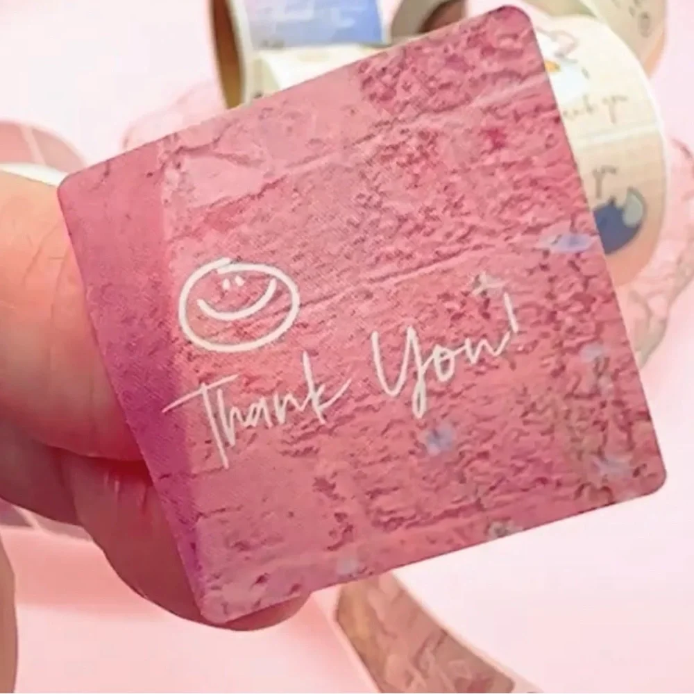 Thank You Design Stickers 100ct~(Boutique) ~NEW~ 1.18” square